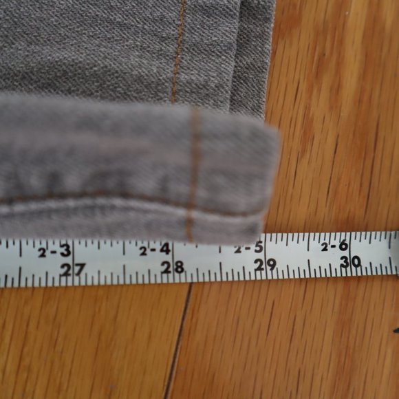 Calvin Klein Grey Bootcut Jeans, Size 33 - Picture 16 of 16